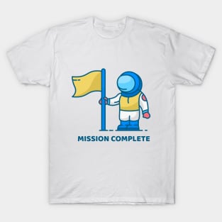 Mission Complete Astronaut T-Shirt